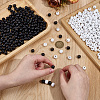 600Pcs 2 Colors Dyed Natural Wood Beads WOOD-SC0002-37B-3