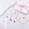 15Pcs 15 Styles Handmade Blown Glass Globe Beads GLAA-GO0001-10-4