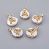 Natural Cultured Freshwater Pearl Pendants PEAR-F008-30G-2