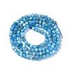 Natural Apatite Beads Strands G-P542-A06-02-3