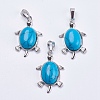 Synthetic Turquoise Pendants G-F265-01M-1