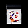 Christmas Theme Plastic Bakeware Bag OPP-Q004-03A-2