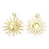 Rack Plating Brass Pendants X-KK-Q775-14G-1