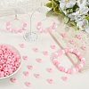 800Pcs Opaque Plastic Beads KY-SP0001-47B-3