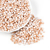 6/0 Half Plated Glass Beads SEED-N008-04F-1