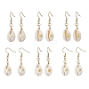 Shell Shape Dangle Earrings EJEW-JE06415-2
