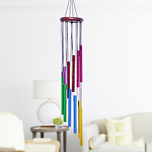 Aluminum Tube Wind Chimes WICH-PW0001-04B