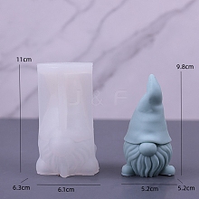 Gnome DIY Food Grade Silicone Statue Candle Molds PW-WG40941-01