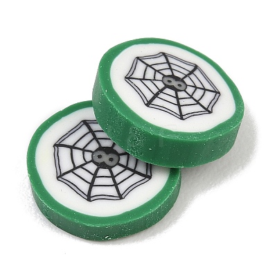 Halloween Handmade Polymer Clay Cabochons CLAY-A007-01B-1