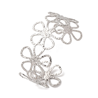 304 Stainless Steel Cuff Bangles LS-BJEW-B135-01A-P-1