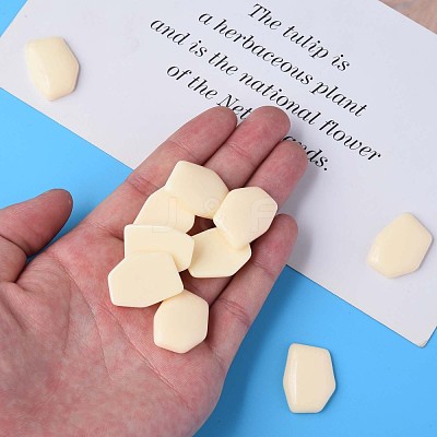 Opaque Acrylic Cabochons MACR-S373-143-A15-1