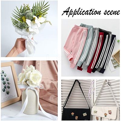 Cotton Ribbons OCOR-WH0032-49B-1