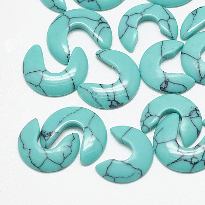 Synthetic Turquoise Cabochons TURQ-S290-56A-02-1