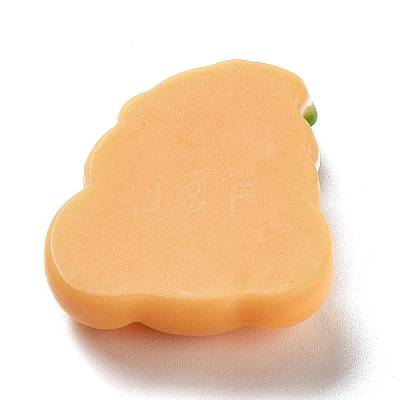 Pig Theme Opaque Resin Cabochons RESI-I057-A07-1