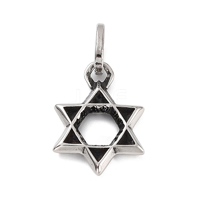 316 Surgical Stainless Steel Pendants STAS-K276-14A-AS-1