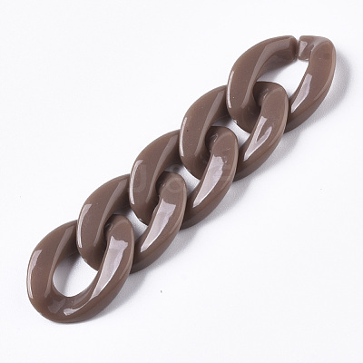 Opaque Acrylic Linking Rings OACR-T011-88E-1