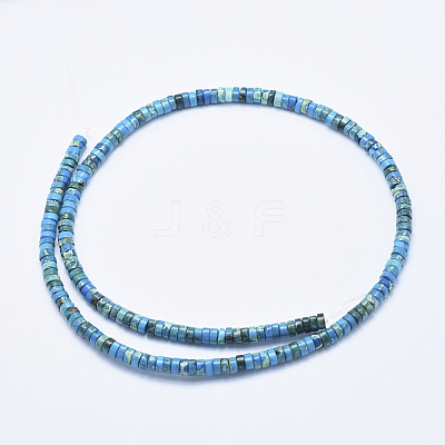 Natural Imperial Jasper Beads Strands G-J377-4mm-05-1