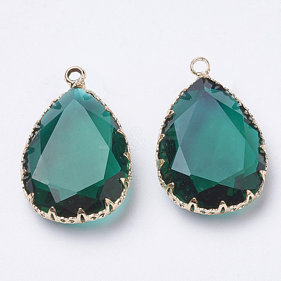 K9 Glass Pendants X-GLAA-Q069-06D-1