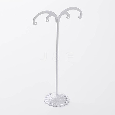 3 Pcs T Bar Iron Earring Displays Sets X-EDIS-P001-02A-1
