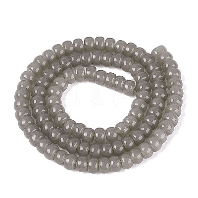 Imitation Jade Glass Beads Strands GLAA-NH0002-A01-B06-1
