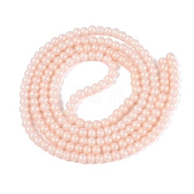 Baking Paint Glass Pearl Beads Strands DGLA-ZX001-05A-02-1