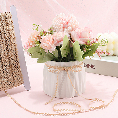 40M Polyester Wavy Fringe Trim Ribbon OCOR-GF0004-39Y-1