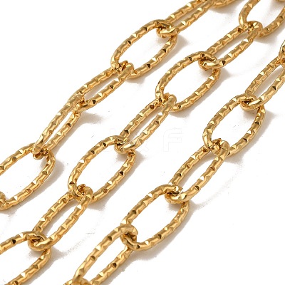 Ion Plating(IP) 304 Stainless Steel Oval Link Chains CHS-Q006-14G-1