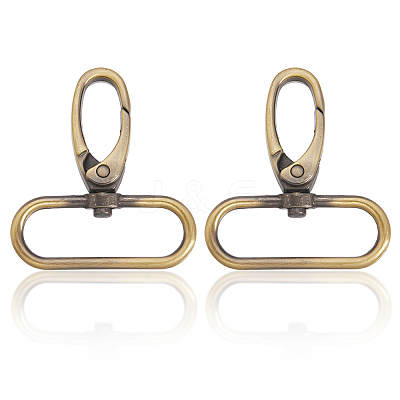 15Pcs Alloy Swivel Clasps FIND-GF0008-19AB-1