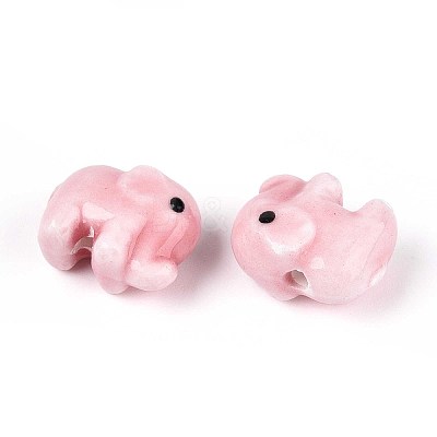 Handmade Porcelain Ceramic Beads X-PORC-T133-27E-1