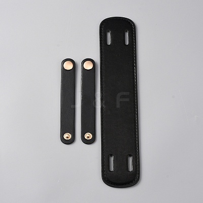 Imitation Leather Bag Handle Wraps FIND-WH0126-223B-1