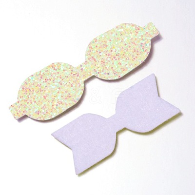 Glitter Non Woven Fabric Decoration Accessories AJEW-WH0002-10C-1