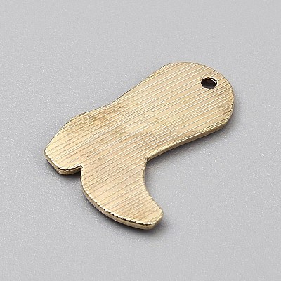 Printed Alloy Pendants PALLOY-CJC0021-001G-01-1