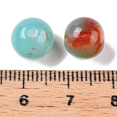 Opaque Acrylic Beads OACR-N137-37D-1