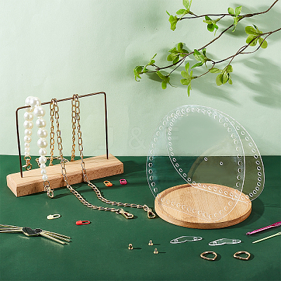 DIY Purse Making Kit DIY-WH0019-36-1