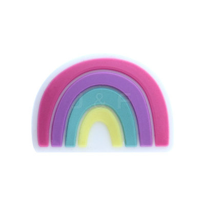 Food Grade Eco-Friendly Silicone Focal Beads FIND-PW0005-09E-1