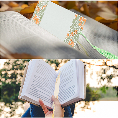DIY Rectangle Paper Bookmark Making Kits DIY-WH0304-309A-1