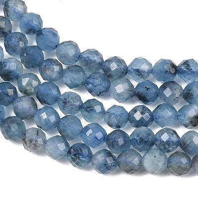 Natural Devil Blue Aquamarine Beads Strands GG-CBAF158-D01-08-1
