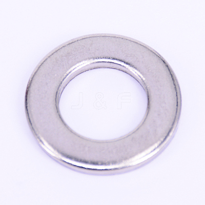 Stainless Steel Flat Washers AJEW-WH0018-80P-10-1