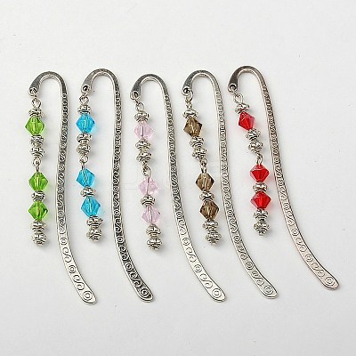 Tibetan Style Bookmarks/Hairpins AJEW-JK00057-1
