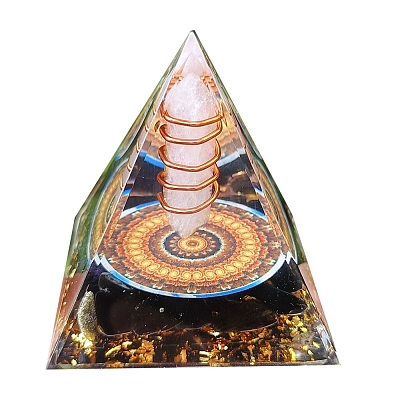 Orgonite Pyramid Resin Energy Generators PW-WG77CDA-01-1