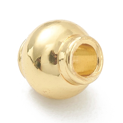Brass Spacer Beads KK-O136-06G-1