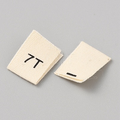 Cotton Sewing Size Label DIY-WH0578-36F-1