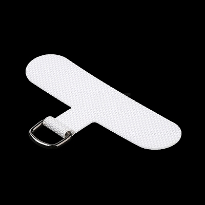 Cloth Mobile Phone Lanyard Patch AJEW-F061-01F-1