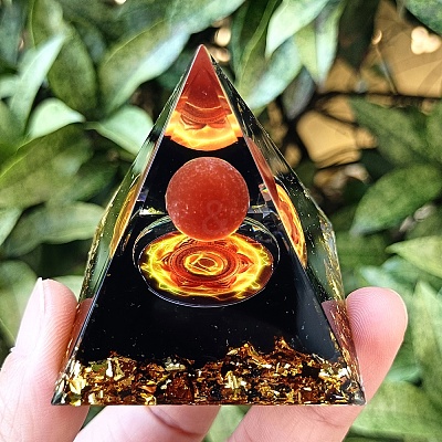 Orgonite Pyramid Resin Energy Generators PW-WGF3C3E-01-1