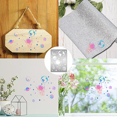 Stainless Steel Metal Cutting Dies Stencils DIY-WH0289-126-1