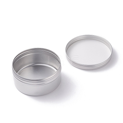 (Defective Closeout Sale Border damaged)Aluminum Screw Cream Jar LS-CON-XCP0001-71-1