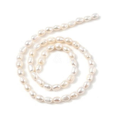 Natural Cultured Freshwater Pearl Beads Strands PEAR-I007-01B-04B-1