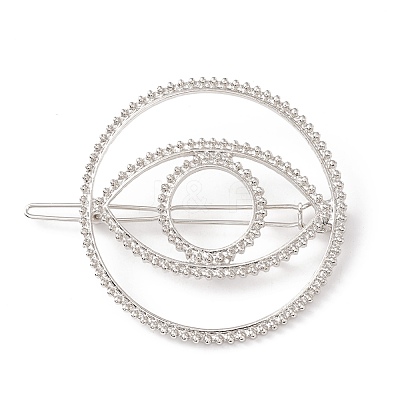 Alloy Hair Barrettes PHAR-H070-06P-1