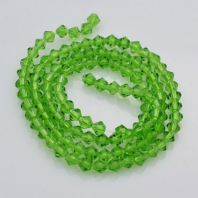 Bicone Glass Beads Strands EGLA-P016-4mm-05-1