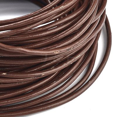 (Defective Closeout Sale: Leaterh Peeling) Cowhide Leather Cord WL-XCP0001-17-1